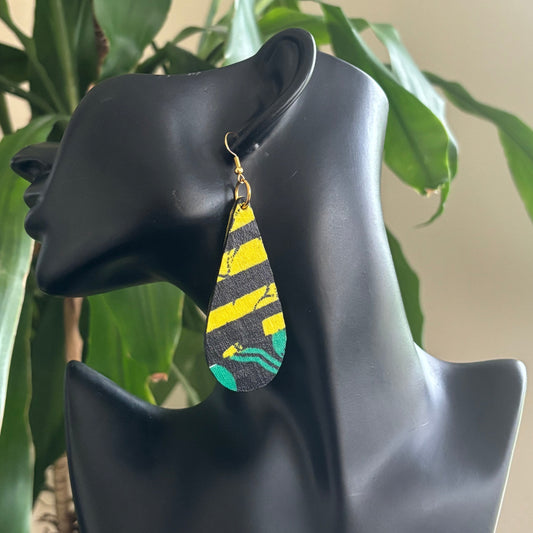 Afia - Pear Drop Earrings