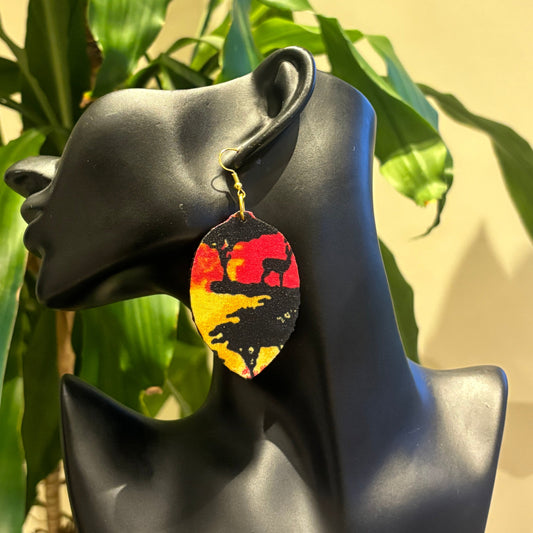 Kenya - Tear Drop Earrings