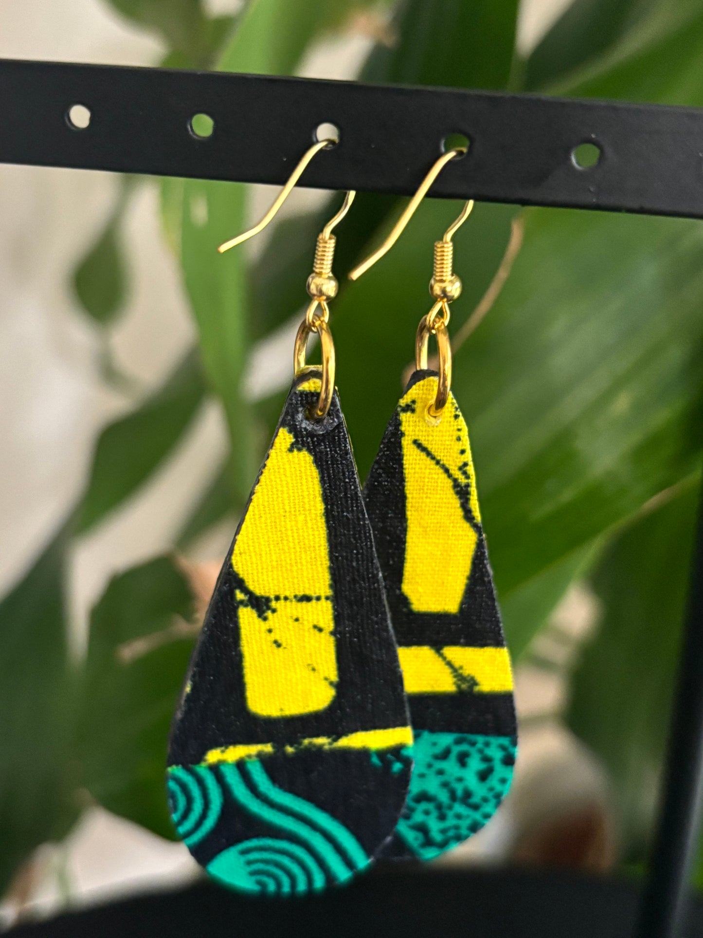 Afia - Pear Drop Earrings